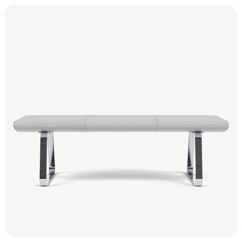 60" long flat bench