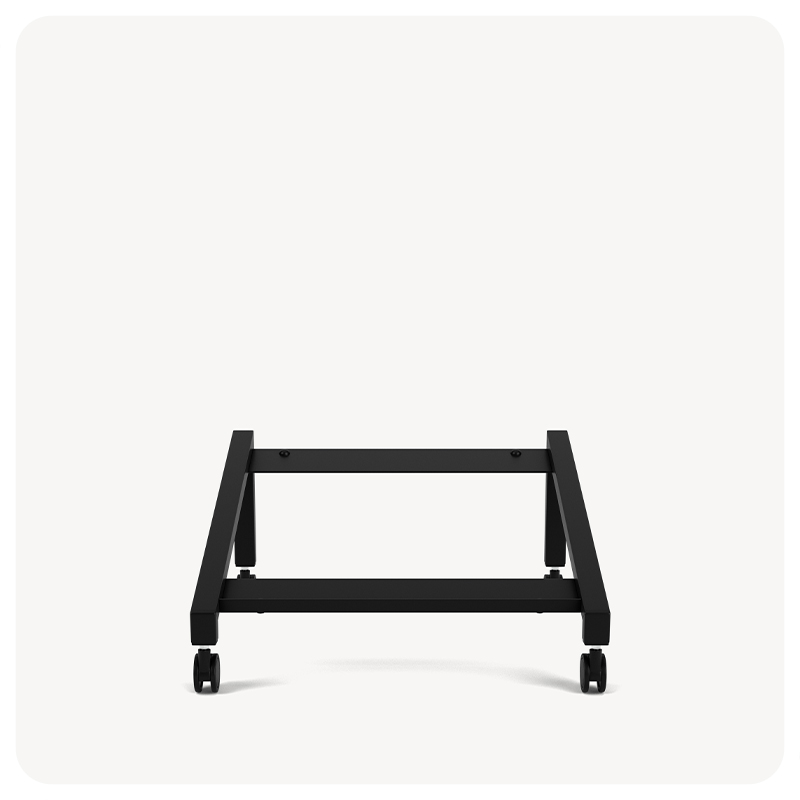 Wired chair stacking angled transport cart