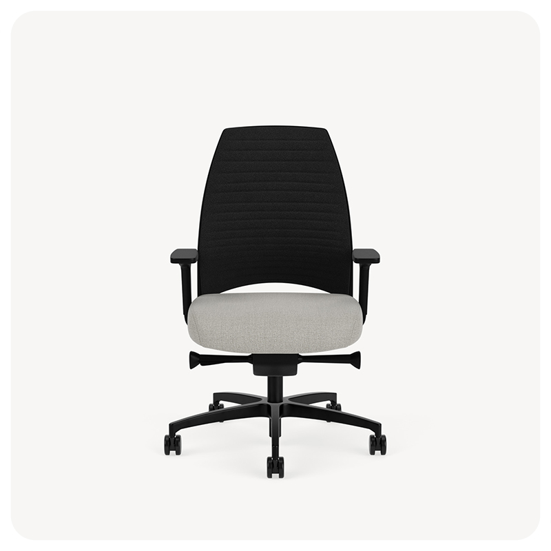 groove back with a large comfort seat