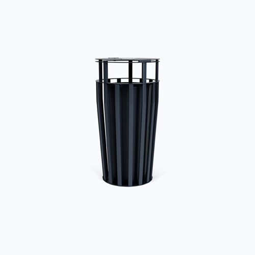big litter bin with lid