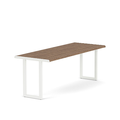 faux wood table