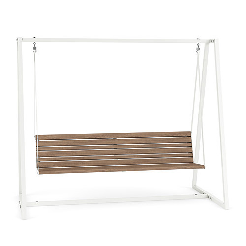 faux wood swing