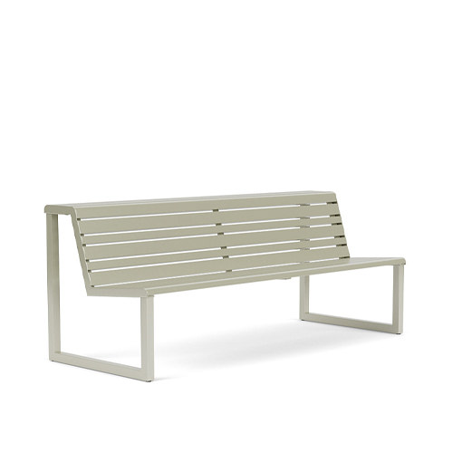 color double seat bench